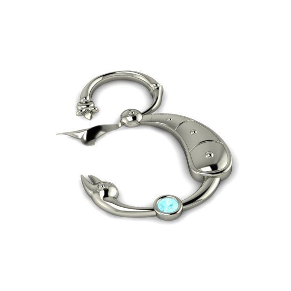 Bird calligraphy with armenian letter Ya 3D print model_20