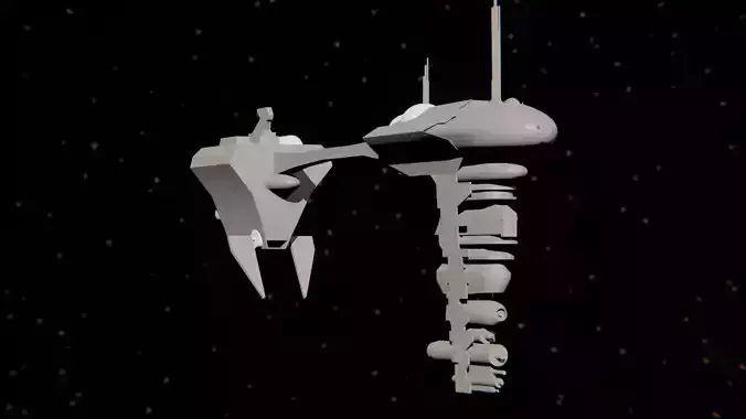 Star Wars - Rebel Cruiser 3D model