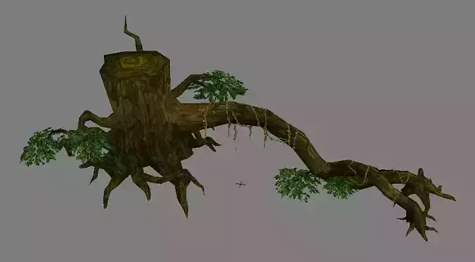 mes Models arena jungle area   giant stumps 01 01