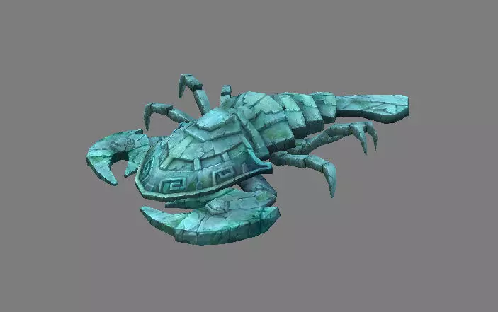 Games Models arena seabed Area   Colossus crab 01 3D model_0