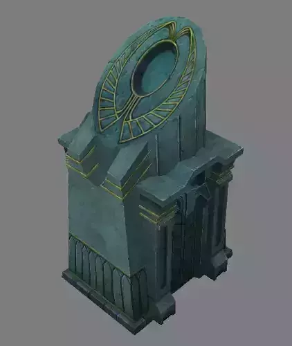 Models arena seabed area  Construction column 01