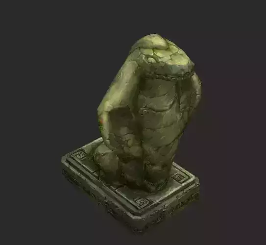 odel Arena game Jungle Area - Totem serpentine 01