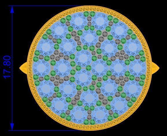 Big Flat Ring  3D print model_4