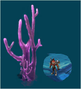 Seabed Arena game model plant 01 3D model_5