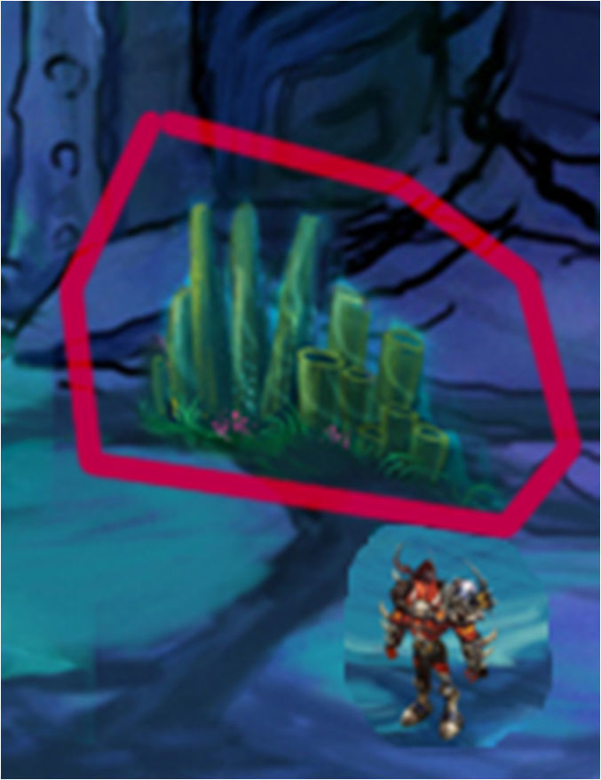 Seabed Arena game model plant 01 3D model_1