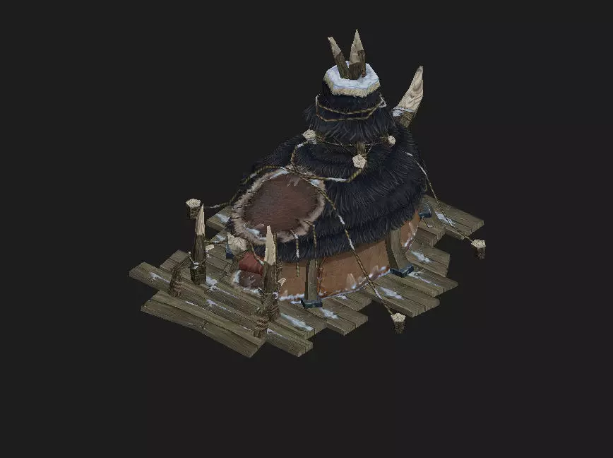 Area ice arena game model   big tent tribe-0101 3D model_0