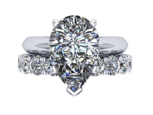 Show Off Ring  3D print model_2