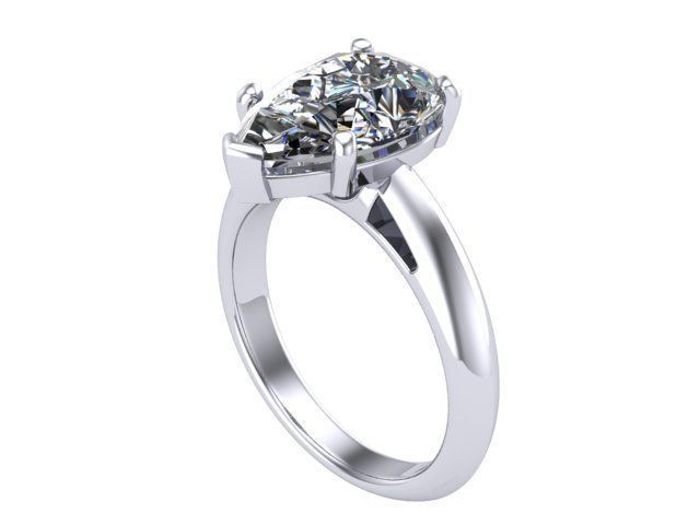 Show Off Ring  3D print model_9