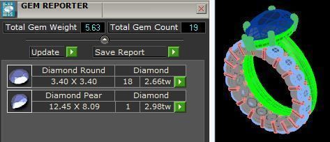 Show Off Ring  3D print model_8
