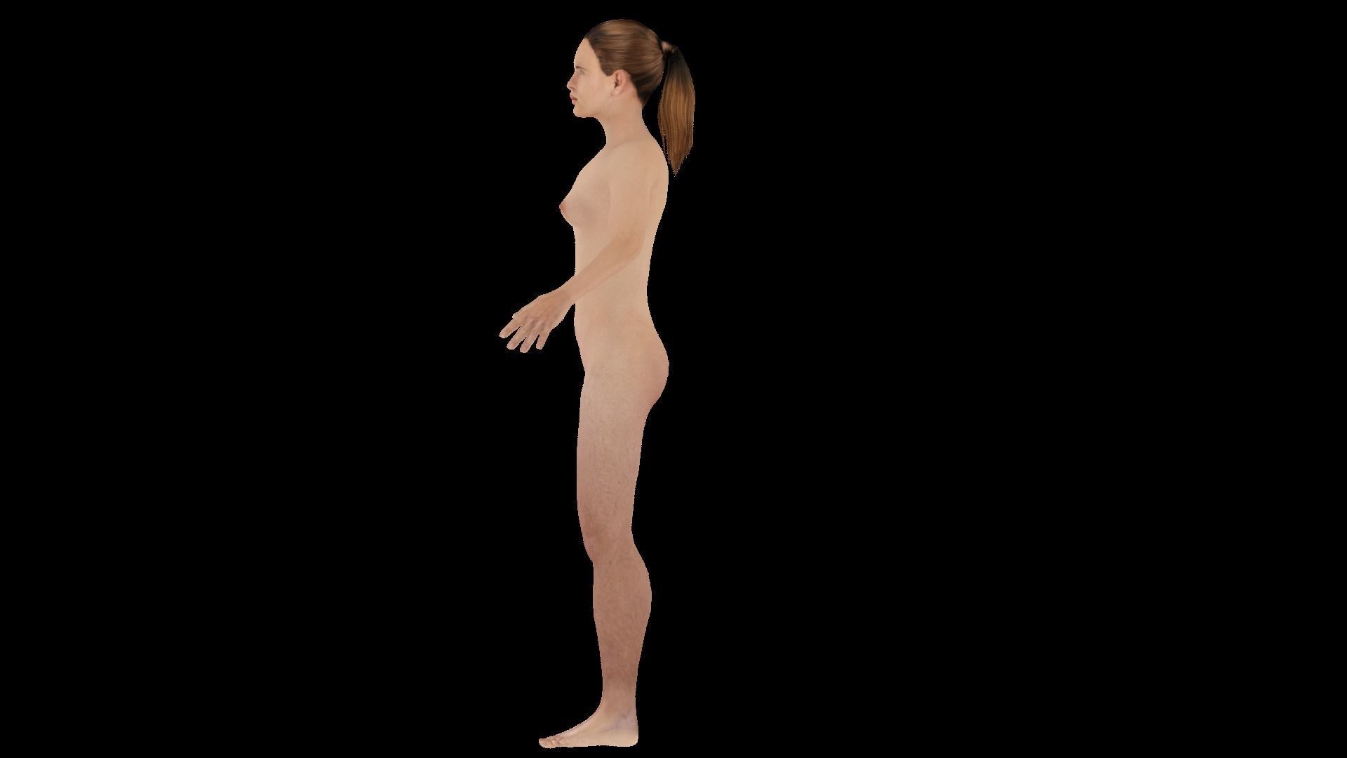Model 2 naked man 3D model_3