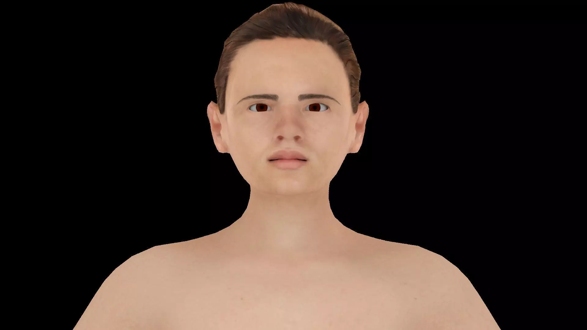 Model 2 naked man 3D model_0