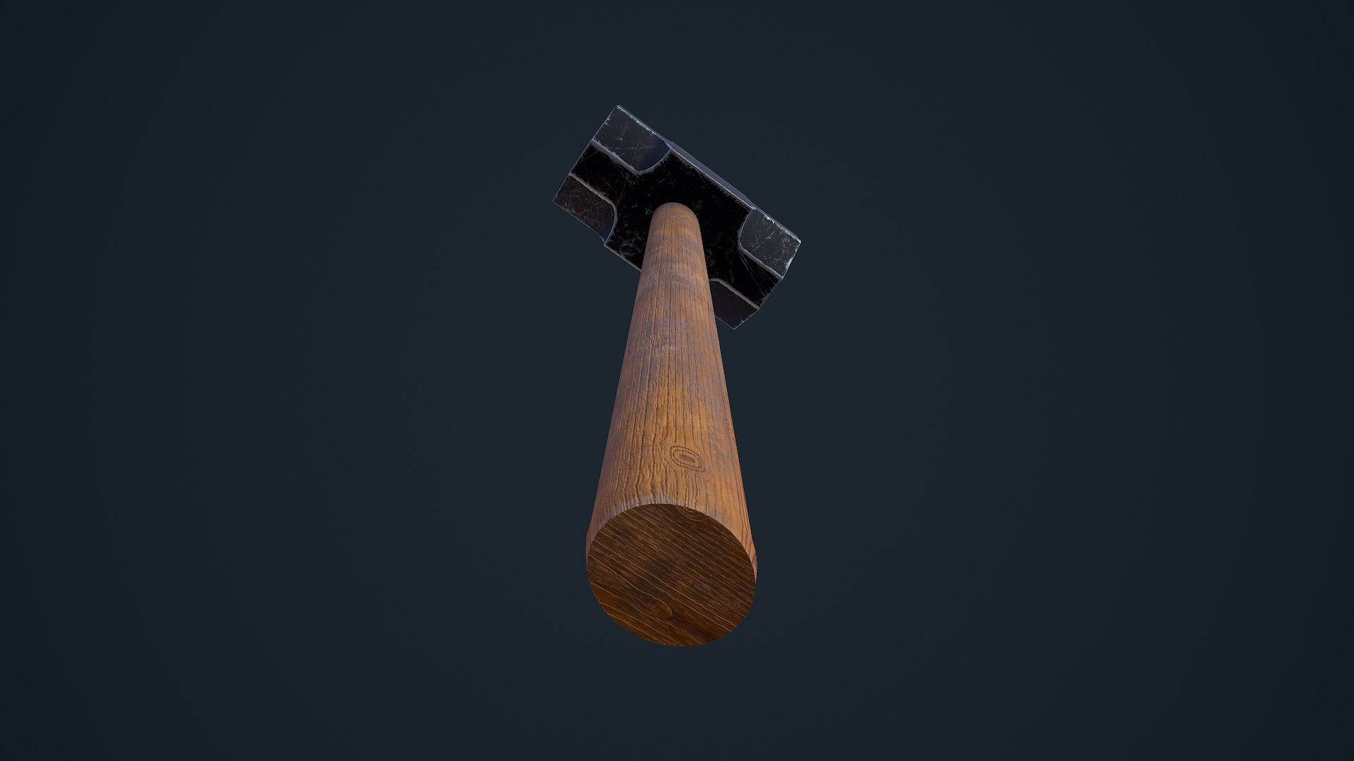 SledgeHammer axe Low-poly 3D model_10