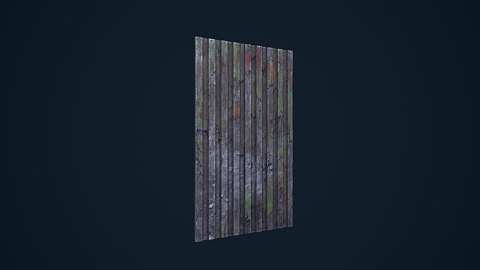 Metal Plate Low-poly 3D model