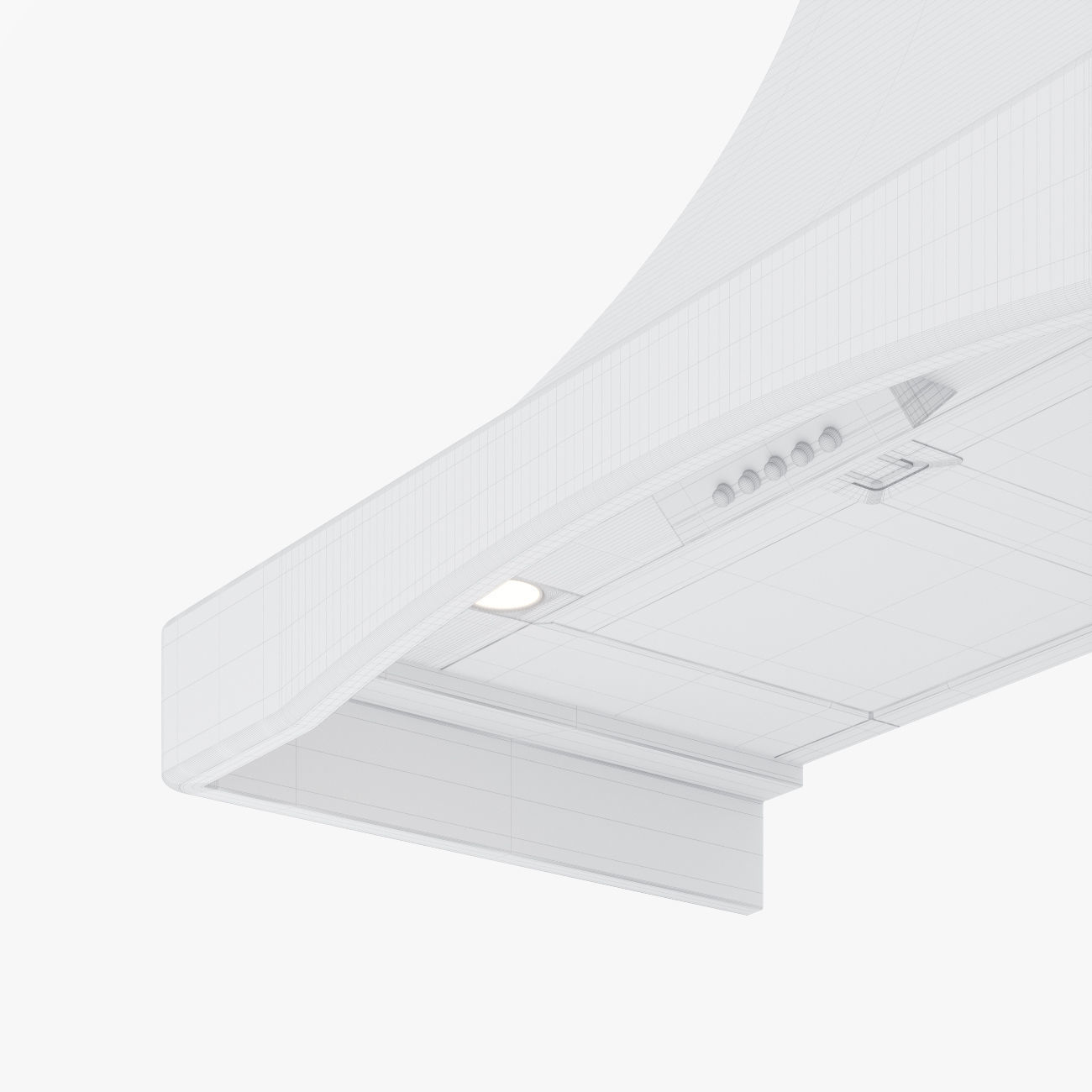 Kitchen Hood 3D model_7