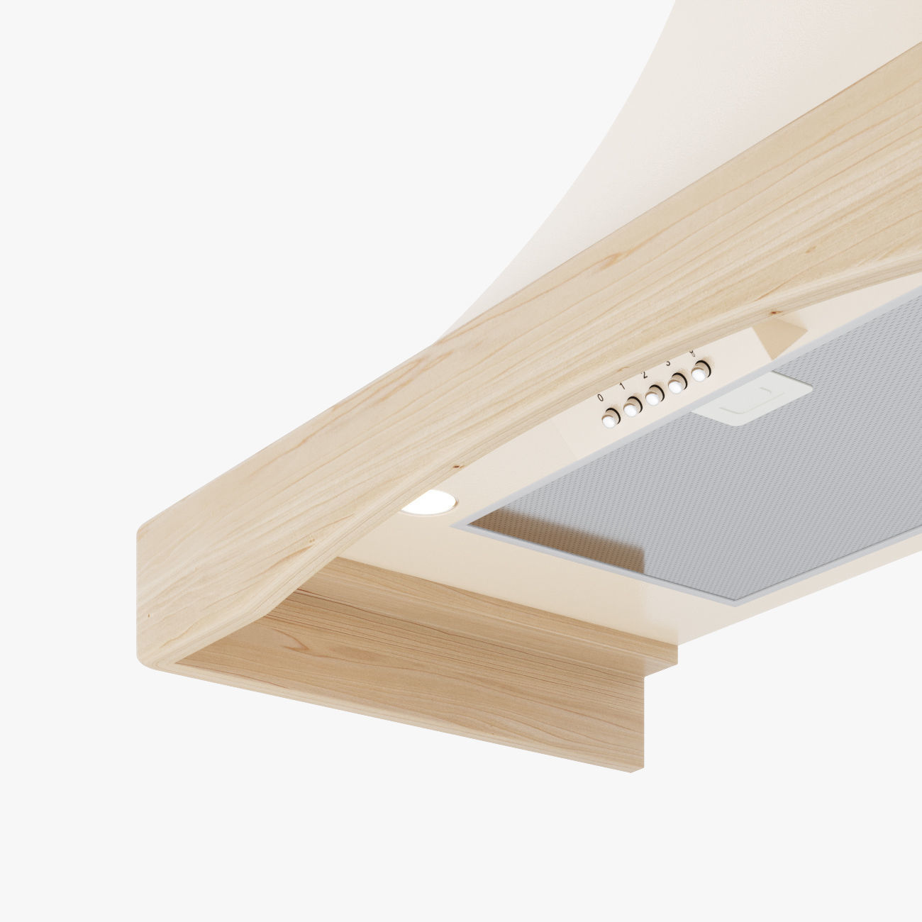 Kitchen Hood 3D model_1
