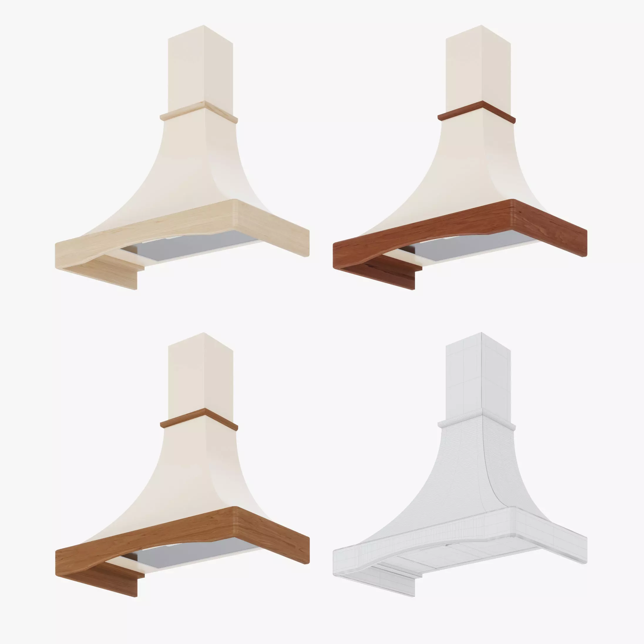 Kitchen Hood 3D model_0