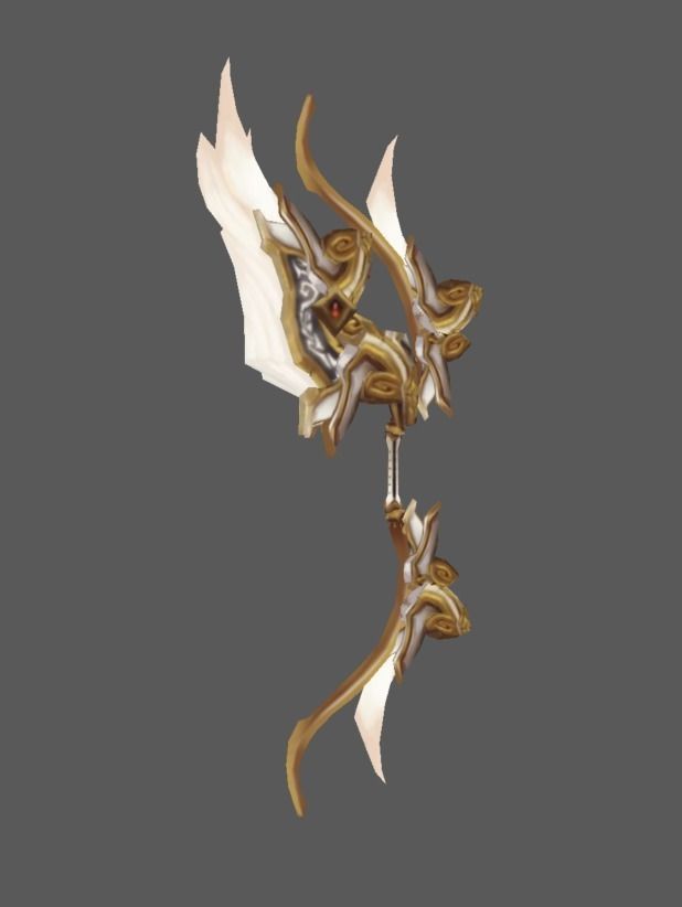 Fantasy MMO RPG Weapons Pack 01 Low-poly 3D model_4