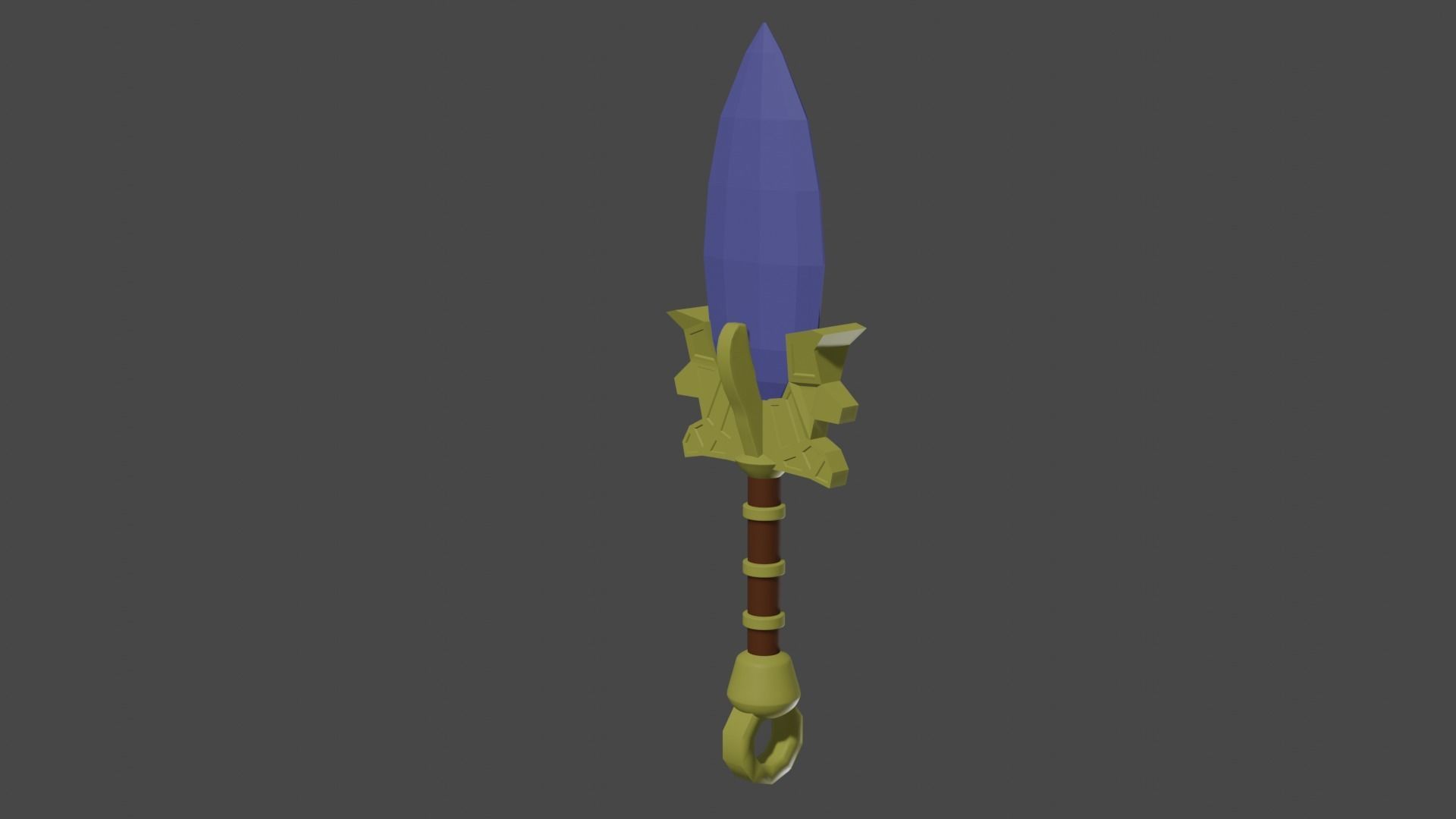 aghanim sword 3D print model_14