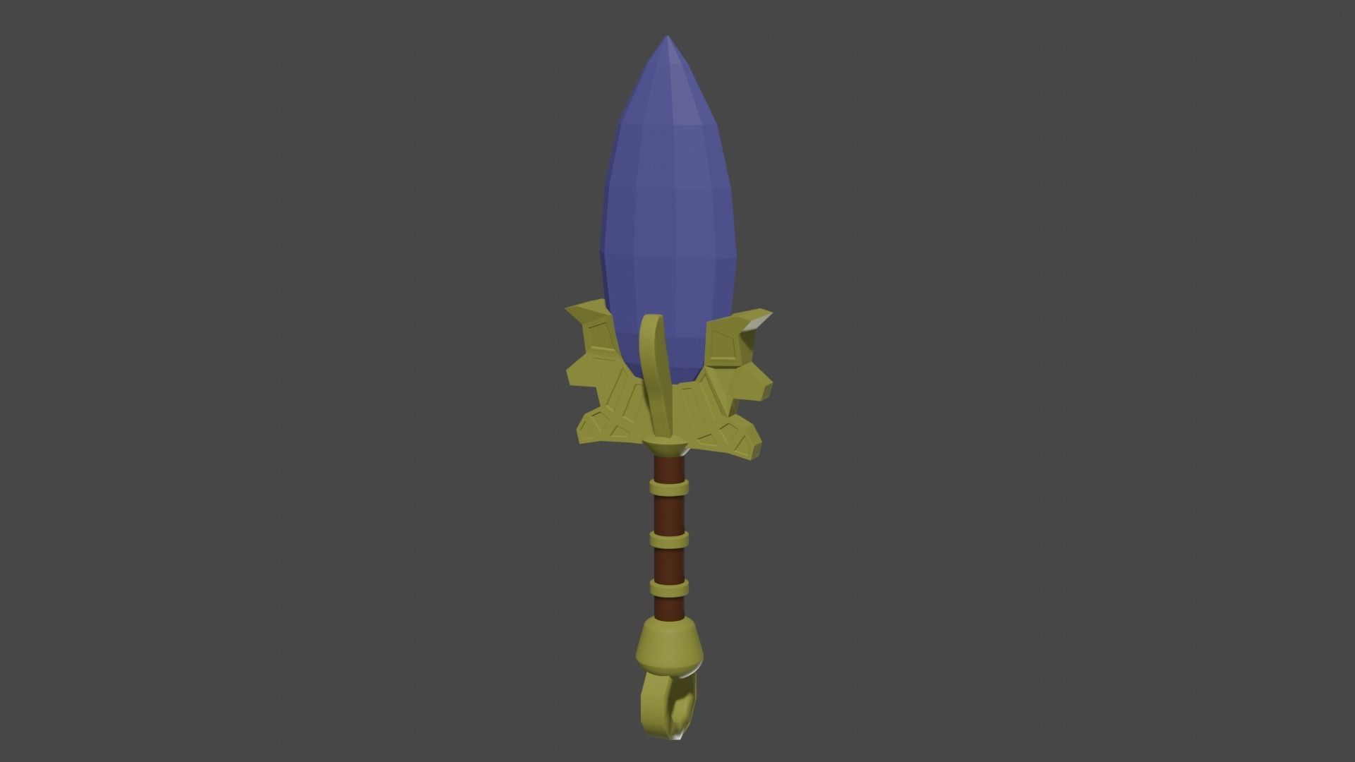 aghanim sword 3D print model_15
