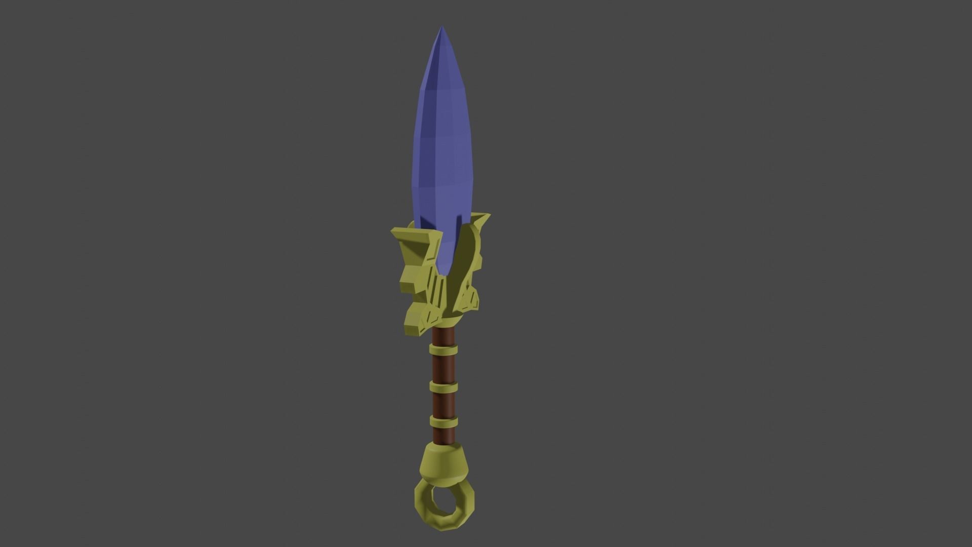 aghanim sword 3D print model_11