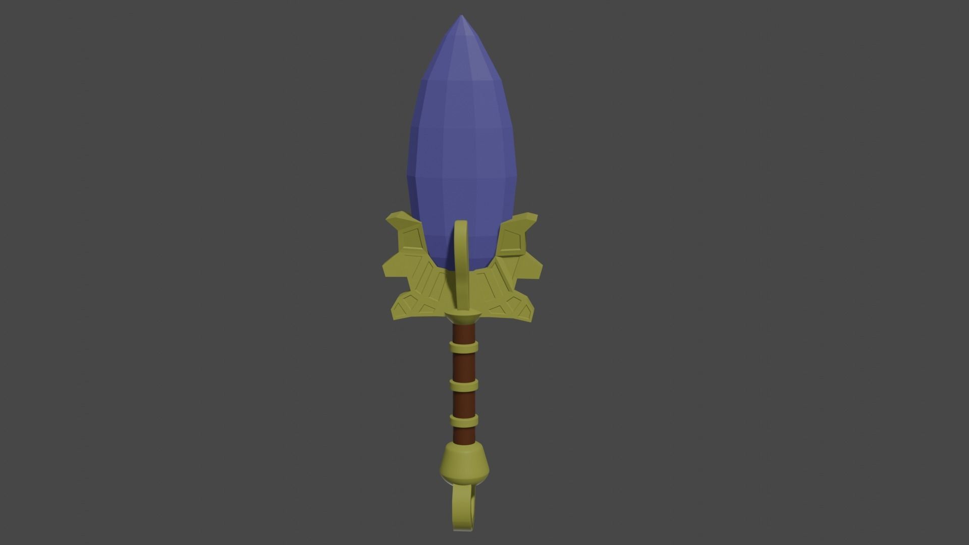 aghanim sword 3D print model_16