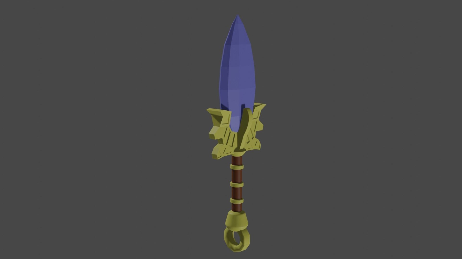 aghanim sword 3D print model_10
