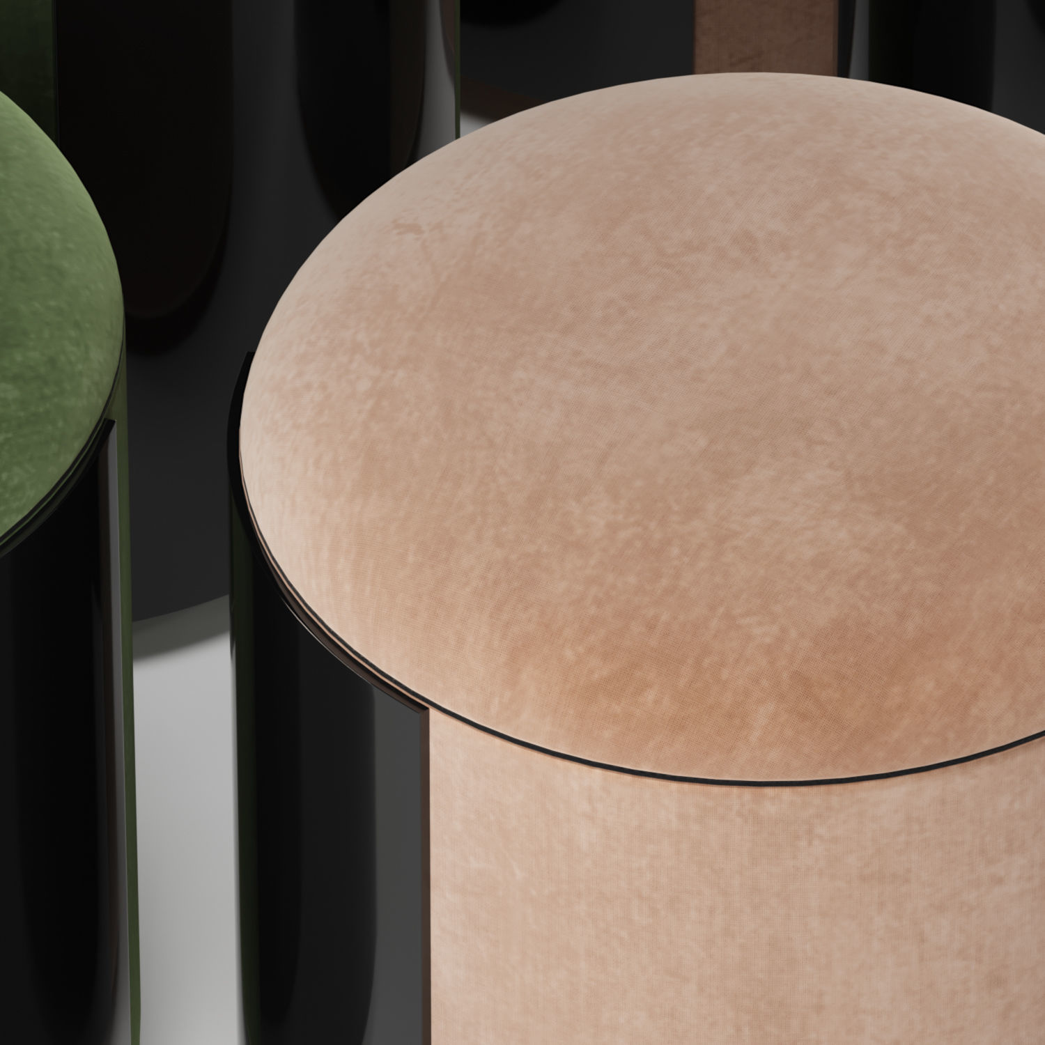  ottoman pouf 3D Model Collection_12