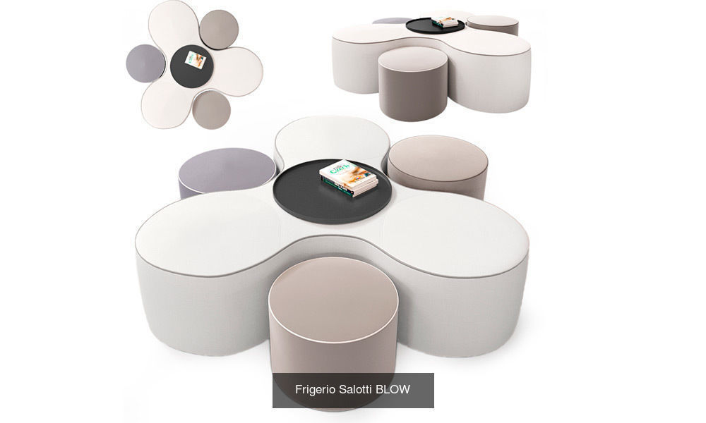  ottoman pouf 3D Model Collection_6