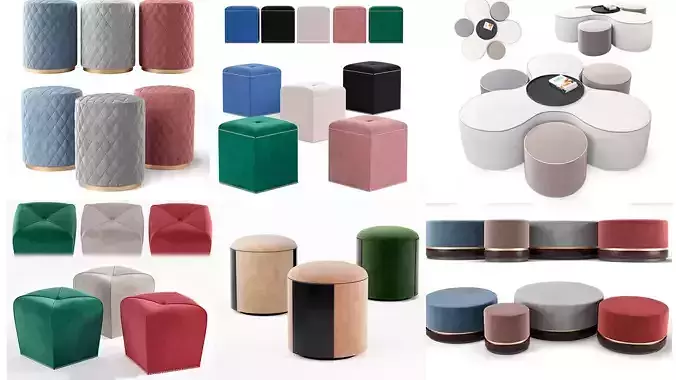  ottoman pouf
