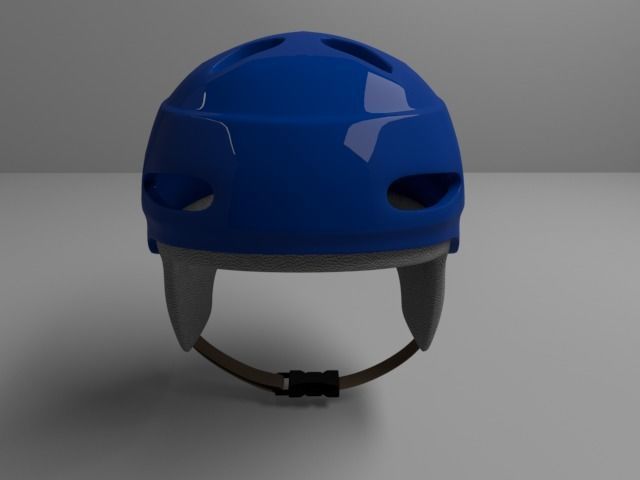 Helmet hockey 3D model_5