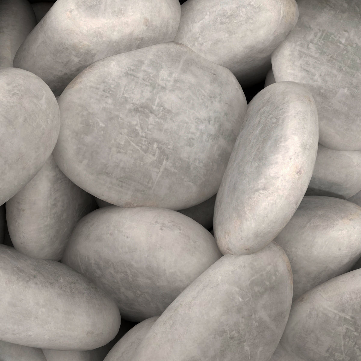 Planter thick sang branch crooked 3D model_9