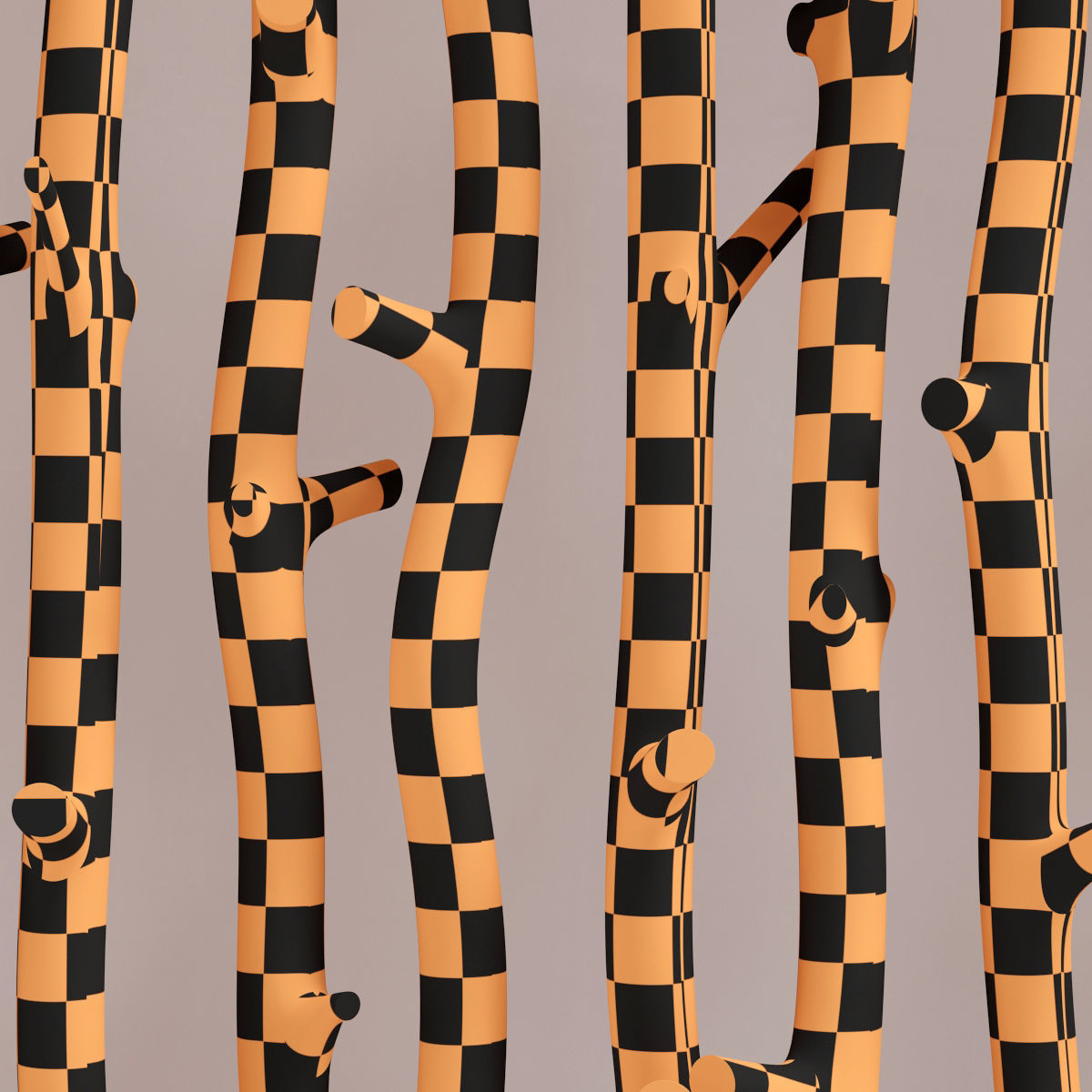 Planter thick sang branch crooked 3D model_18