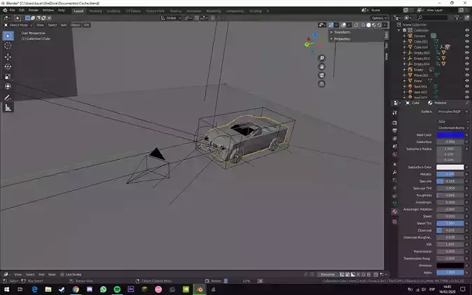 Cool Little Low-Poly Car