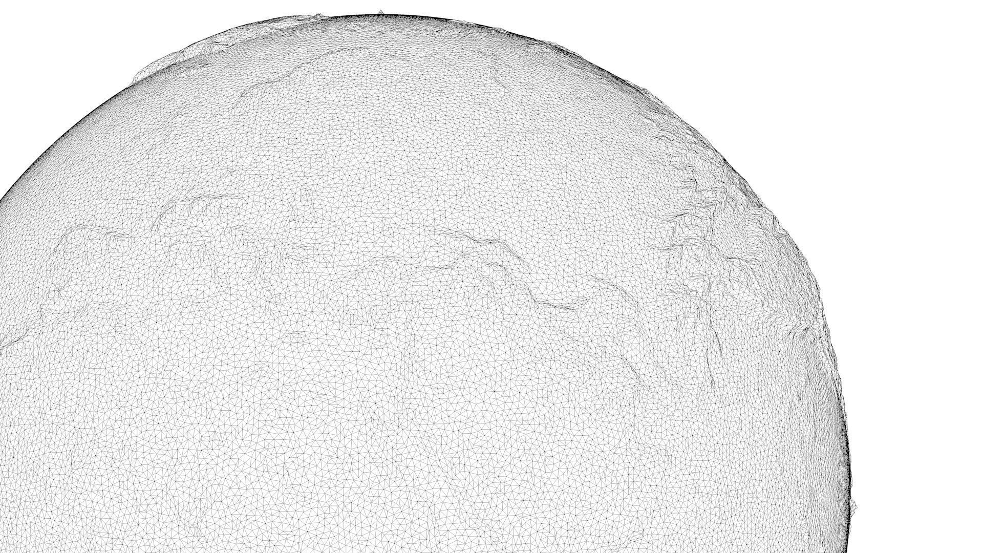 Planet Earth - Realistic 3D World Globe - Animated 3D model_3