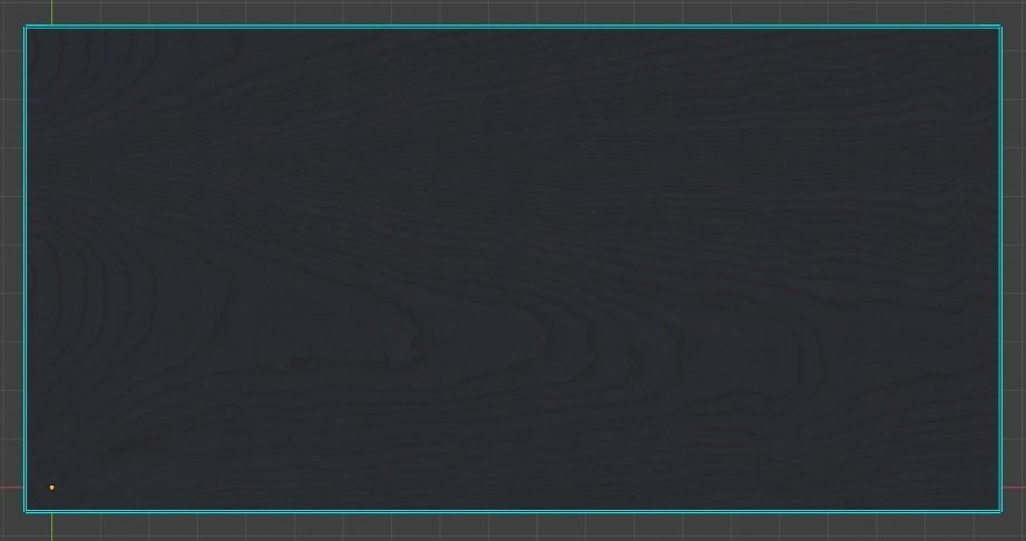 Table desk Low-poly 3D model_17