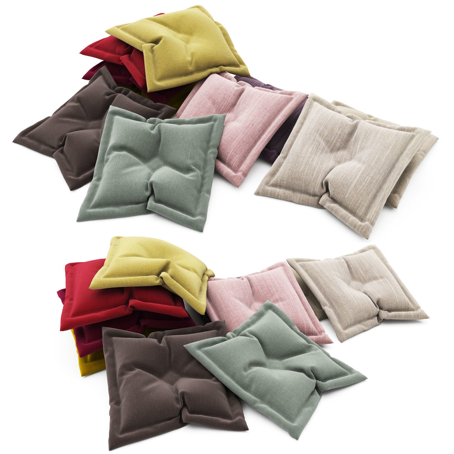 Pillows collection 87 3D model_1