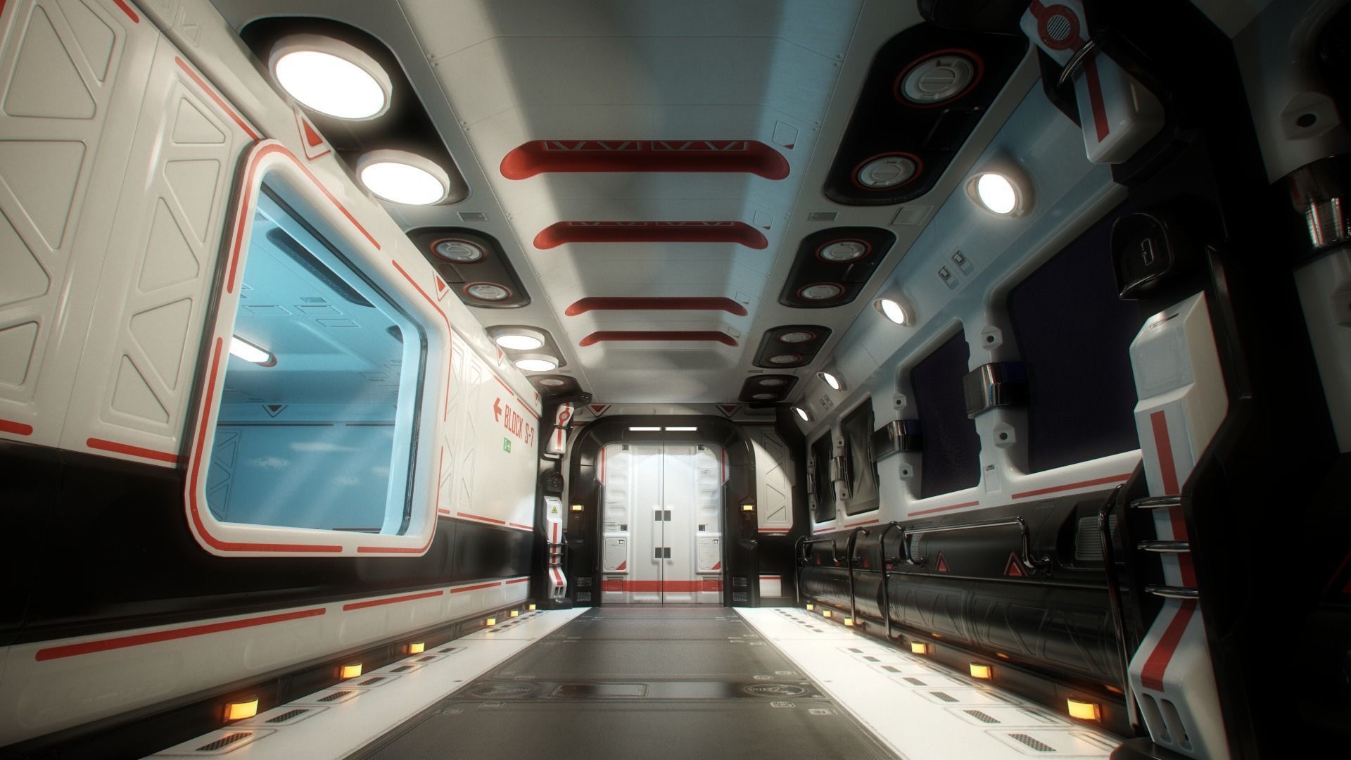 Modular Sci-Fi Interior