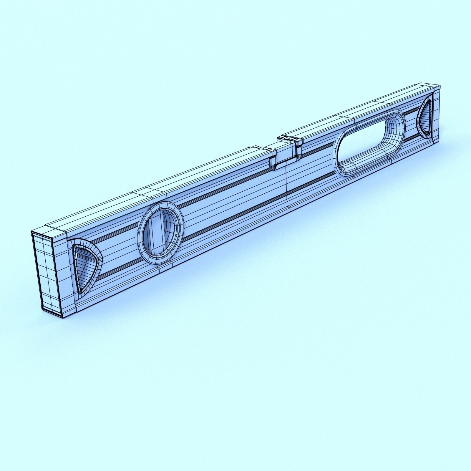 Spirit Level Tool 3D model_8