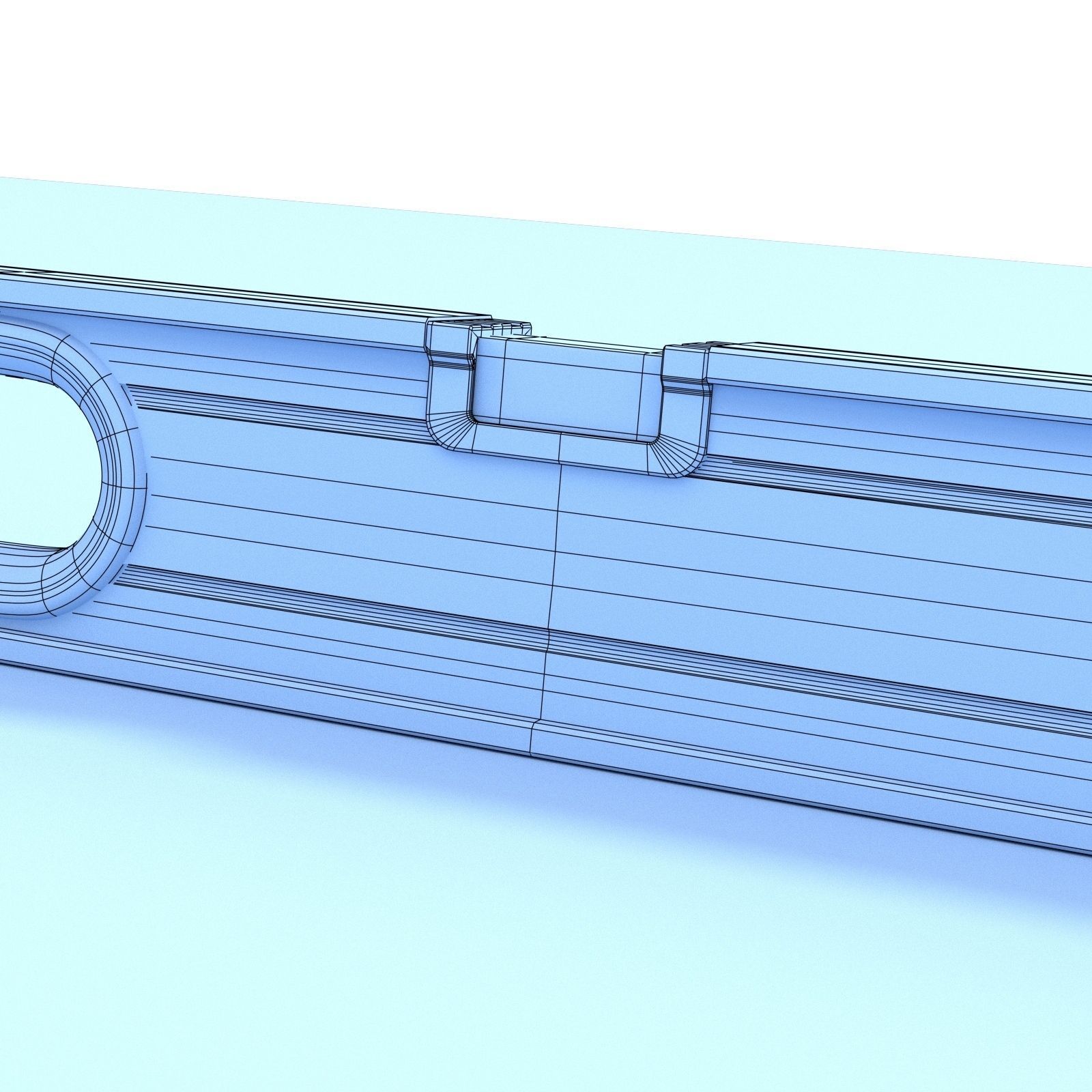 Spirit Level Tool 3D model_10