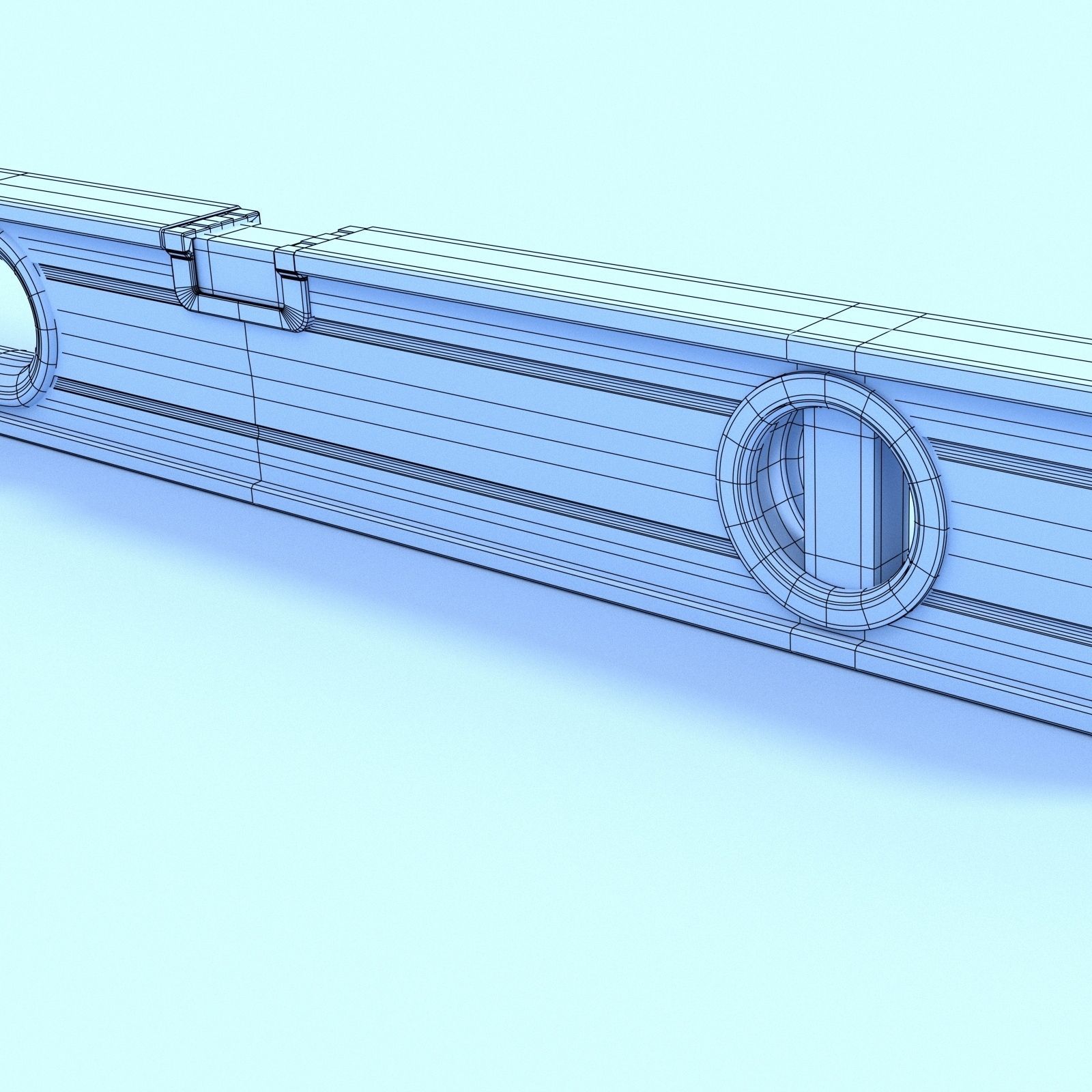 Spirit Level Tool 3D model_6
