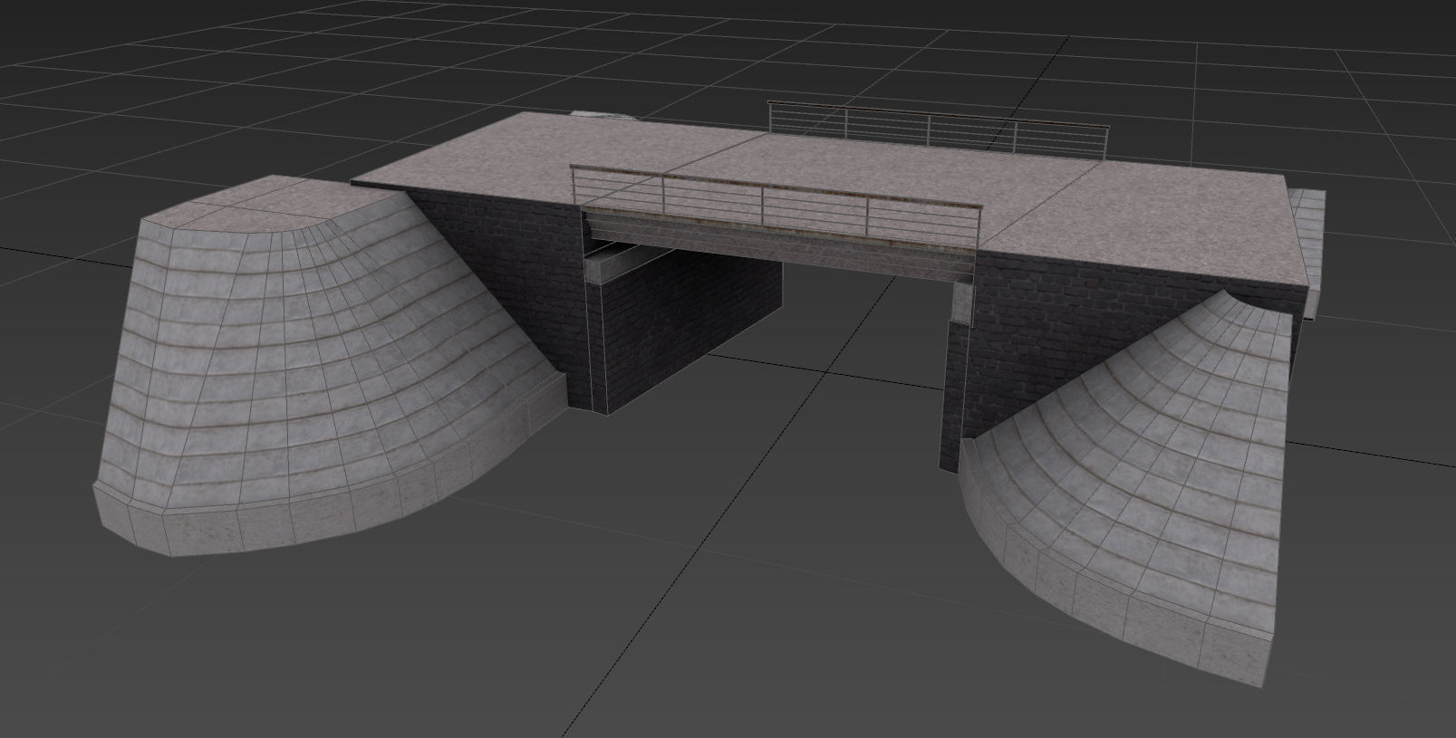 Bridge Asset 3D model_2