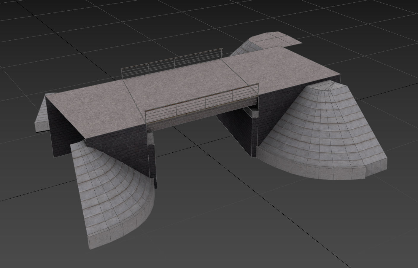 Bridge Asset 3D model_1