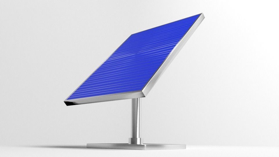 Solar Panel 2 3D model_3
