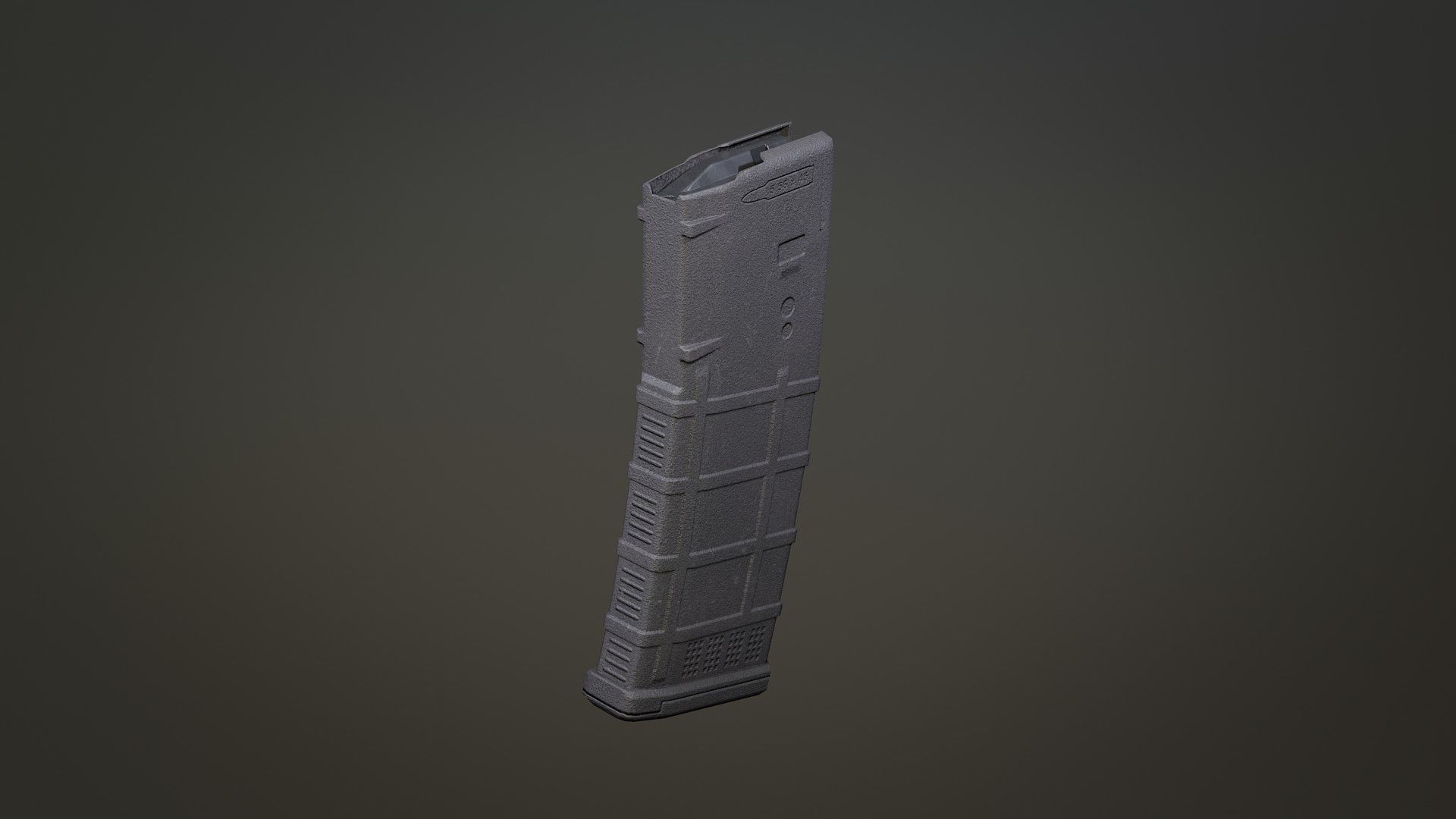 Tavor X95 IWI Low-poly 3D model_10