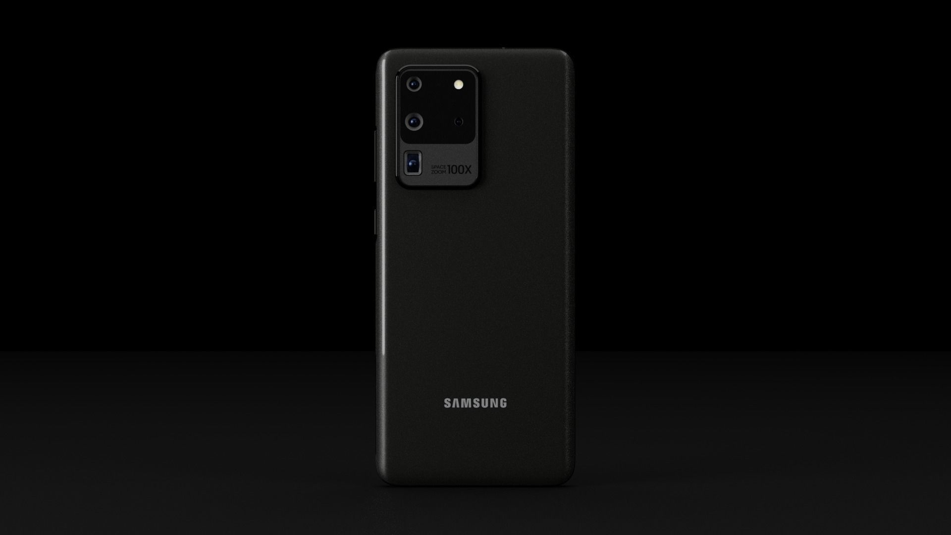 Samsung Galaxy S20 and S20 Plus and S20 Ultra Official Color Low-poly 3D model_12