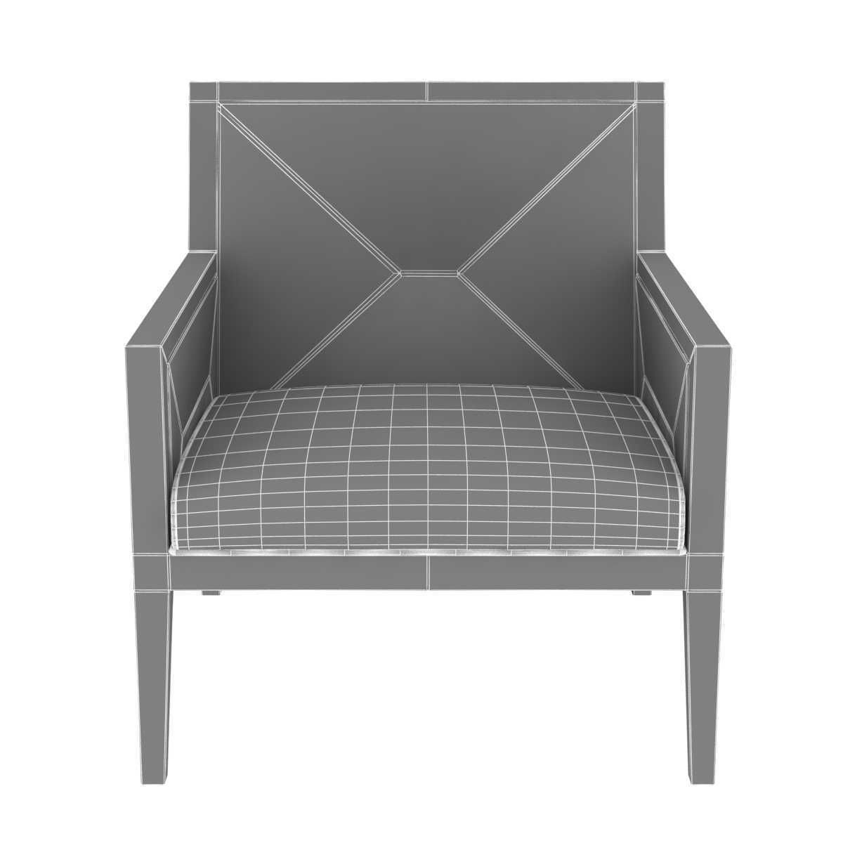 Restoration Hardware Milos Chair 3D model_8