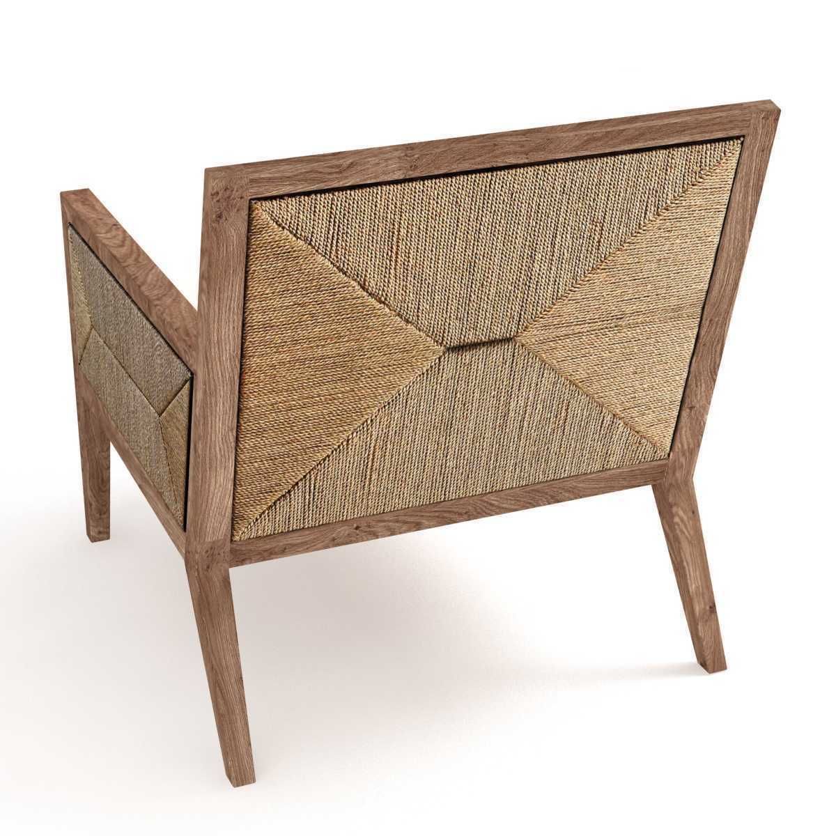 Restoration Hardware Milos Chair 3D model_5