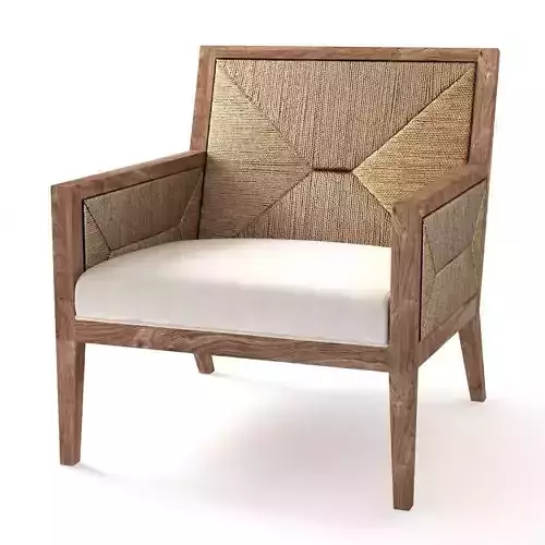 Restoration Hardware Milos Chair 3D model