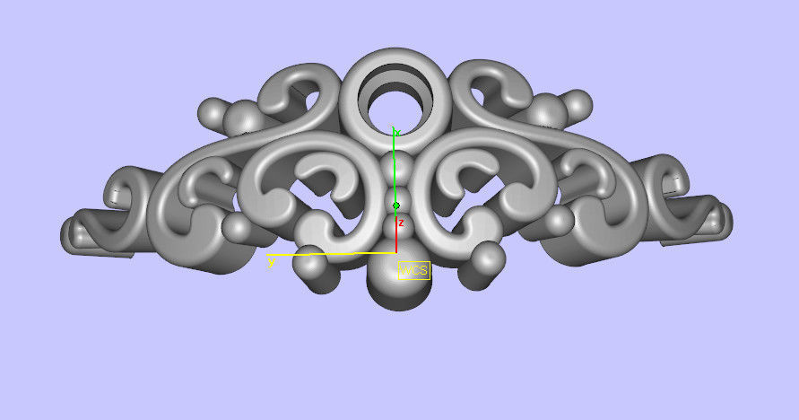 wedding ring 3D print model_4