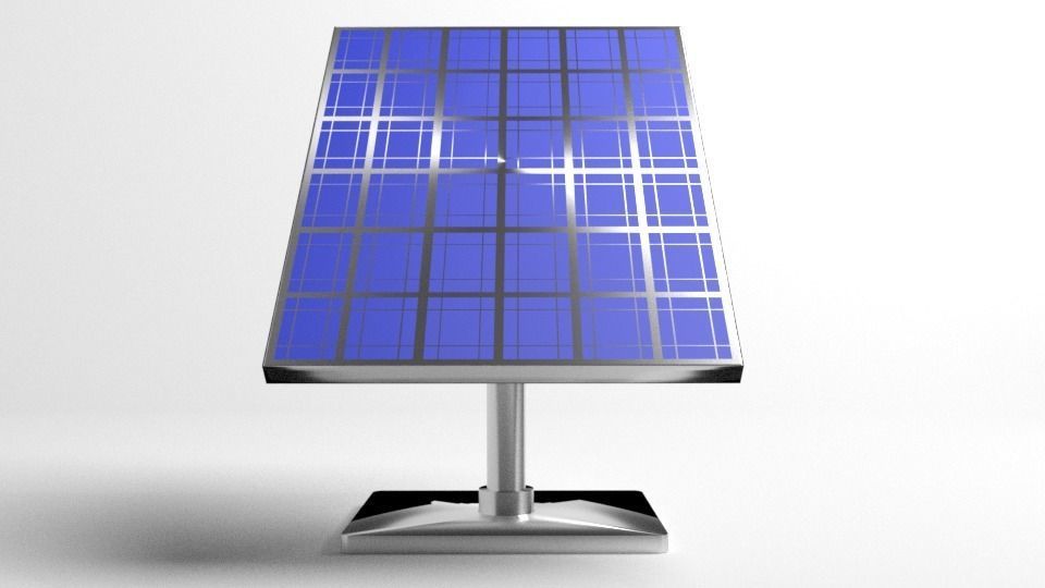 Solar Panel 5 3D model_1